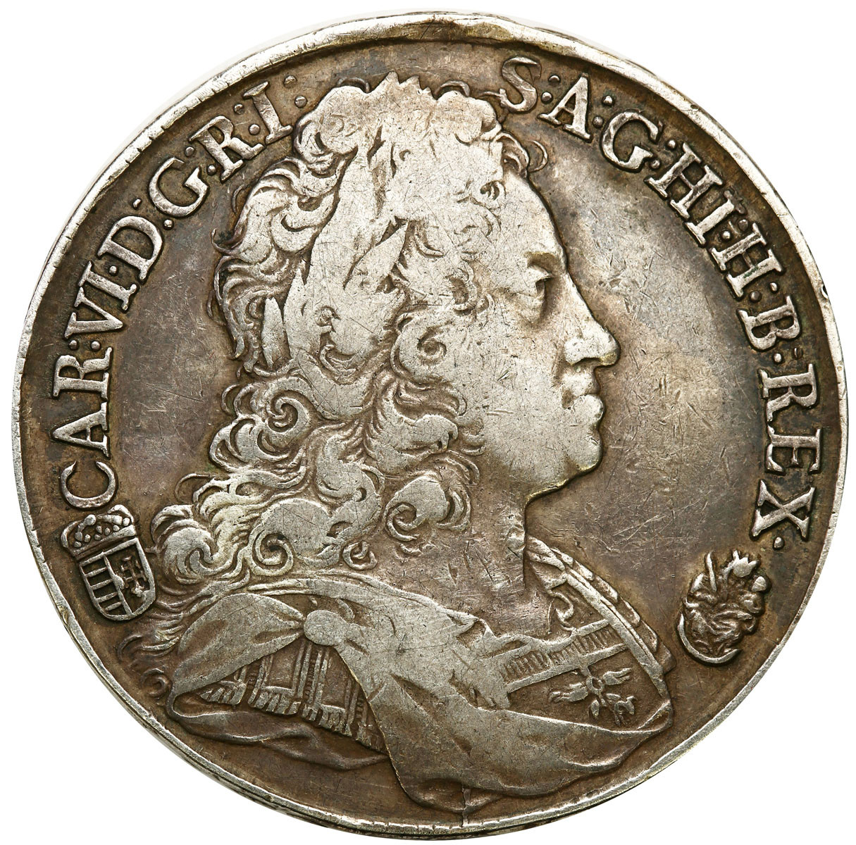 Austria, Karol VI (1711-1740). Talar 1733, Kremnica